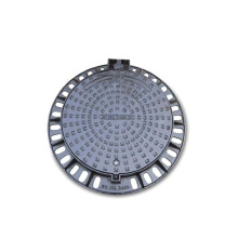 EN124 D400 C250 Epoxy Coating DCI Ductile Iron Recessed 600 Diameter Water Tank Manhole Cover Foundry